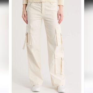 Sanctuary Cargo Pants 34x32 Cream